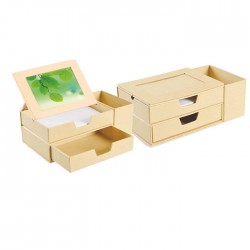 Eco Memo Box with Cute Drawers